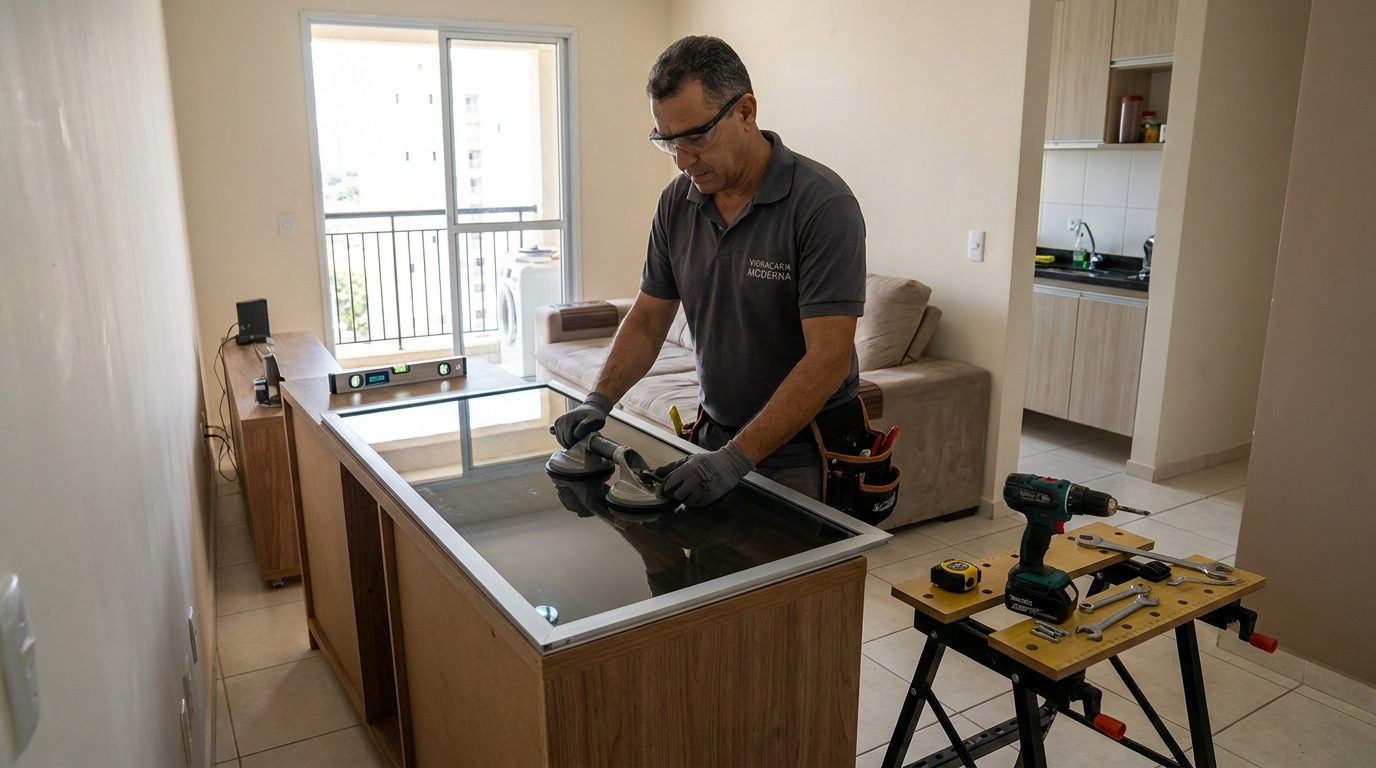 Guarda-Roupa e Closet em Vidro